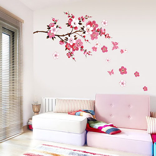 Tranh dán tường ngày tết